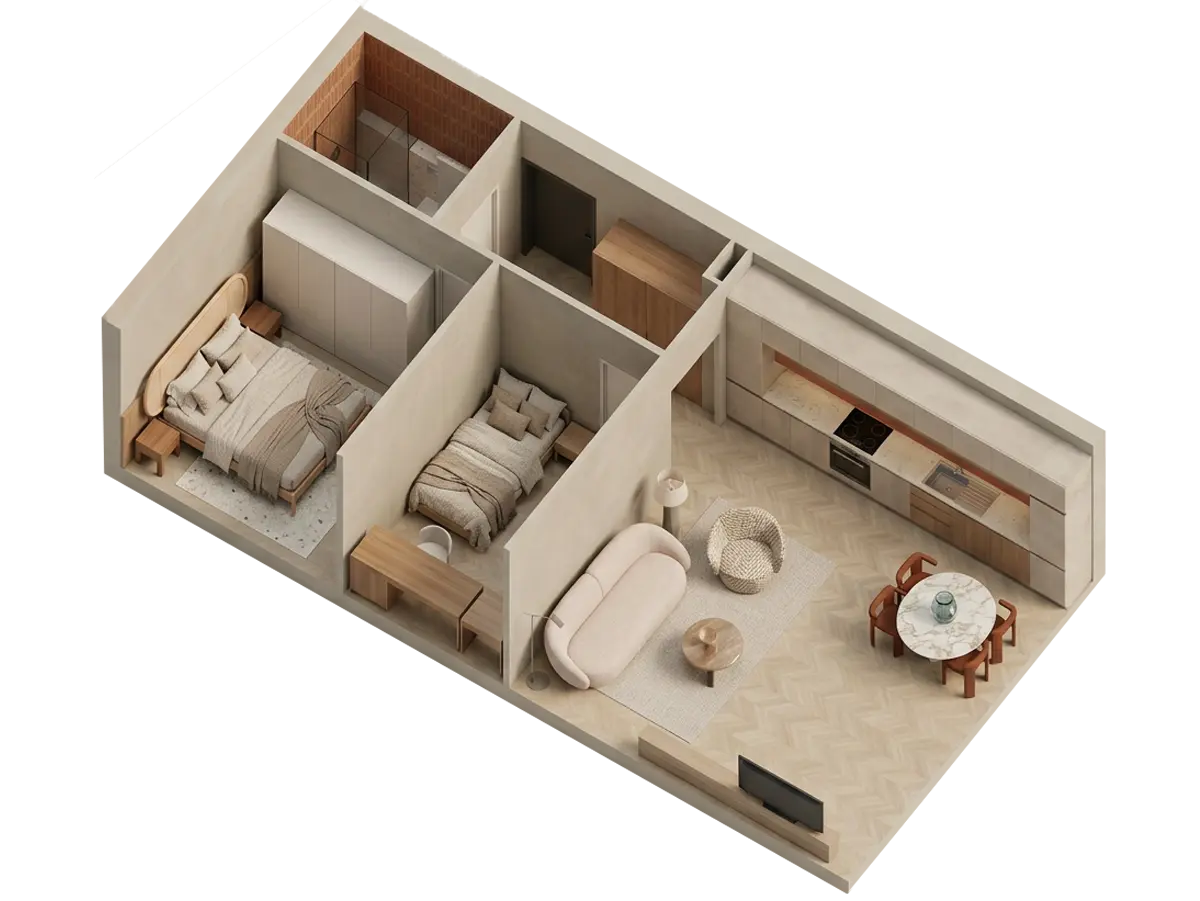 3D prikaz stana 0.01
