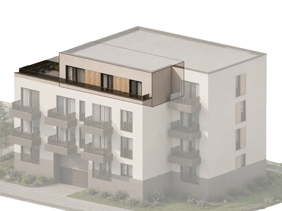 Prikaz stana 3.01 u zgradi