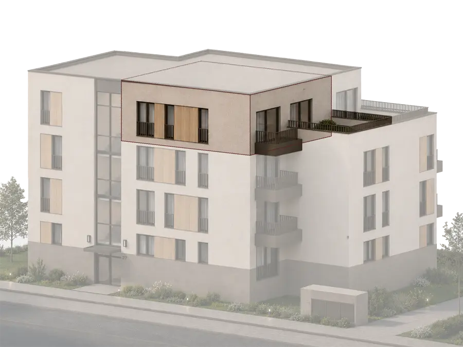 Prikaz stana 3.02 u zgradi
