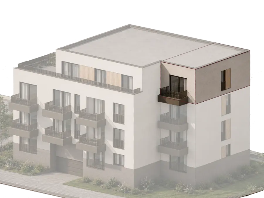 Prikaz stana 3.03 u zgradi